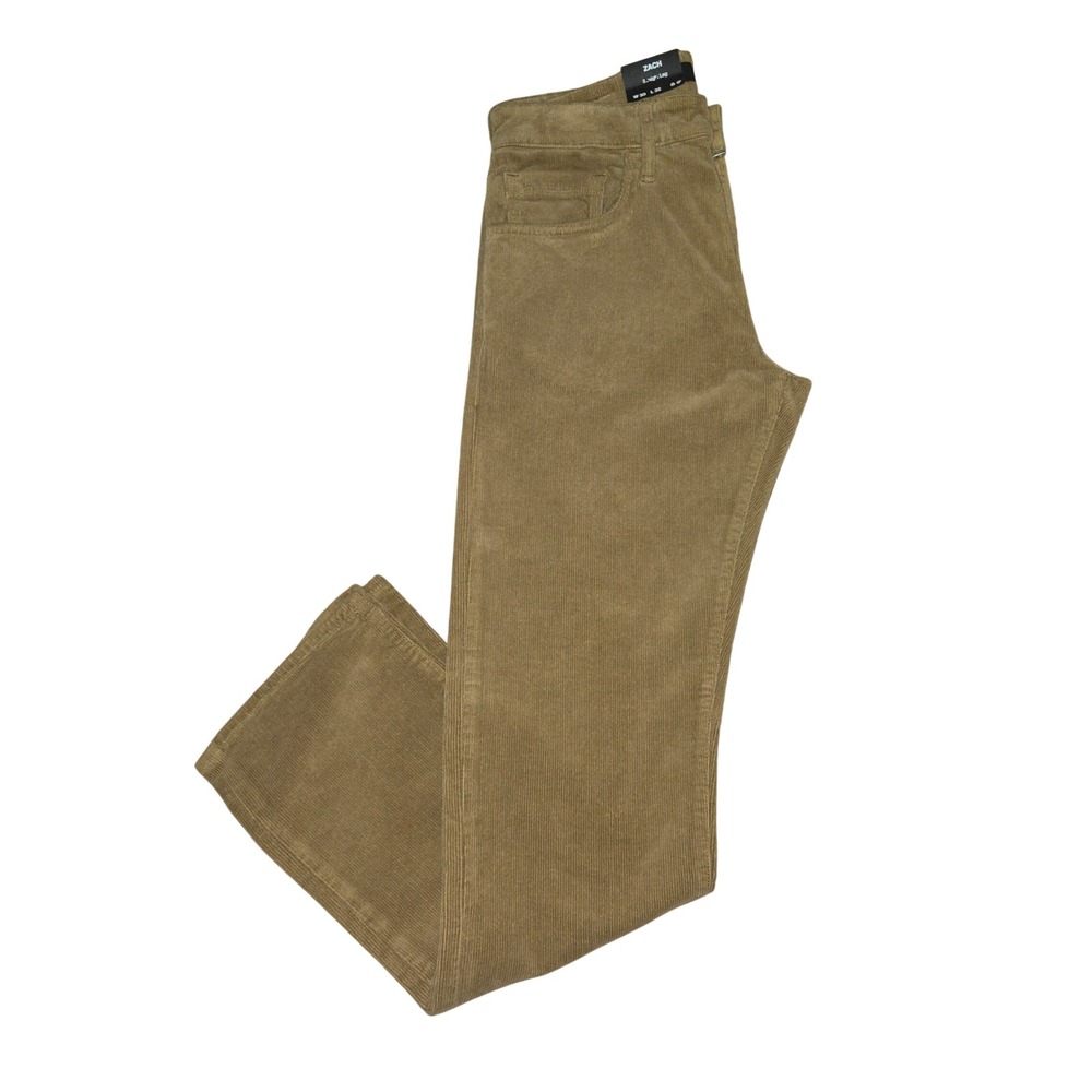 Mavi Zach Straight Leg Pants Mens 30x32 Mustard Brown Corduroy M00453 NWT